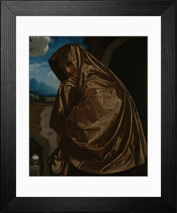 Framed Print : Mary Magdalene, 1530s. Artist: Savoldo, Giovanni Girolamo (1480 / 85-1548) Framed Print : Mary Magdalene, 1530s. Artist: Savoldo, Giovanni Girolamo (1480 / 85-1548)