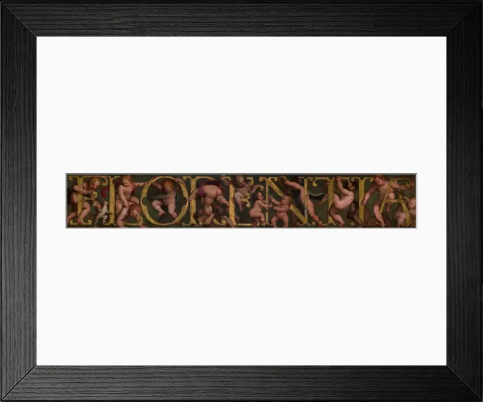 Framed Print : Florentia, 1561-1562. Artist: Vasari, Giorgio (1511-1574) Framed Print : Florentia, 1561-1562. Artist: Vasari, Giorgio (1511-1574)