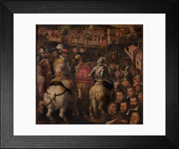 Framed Print : Triumph of the war against Siena, 1563-1565. Artist: Vasari, Giorgio (1511-1574) Framed Print : Triumph of the war against Siena, 1563-1565. Artist: Vasari, Giorgio (1511-1574)