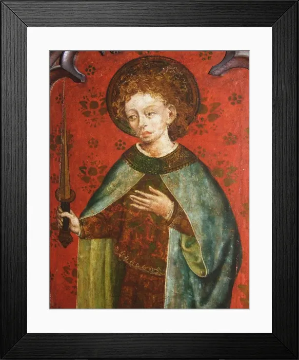 Framed Print : William of Norwich, 15th century. Artist: Anonymous Framed Print : William of Norwich, 15th century. Artist: Anonymous