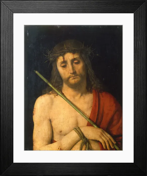 Framed Print : Ecce Homo, 1505-1506. Artist: Solari (Solario), Andrea (1470-1524) Framed Print : Ecce Homo, 1505-1506. Artist: Solari (Solario), Andrea (1470-1524)