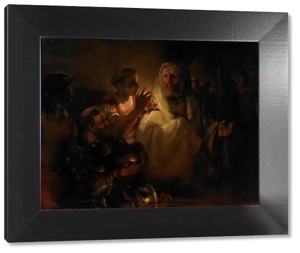 The Denial of Saint Peter, 1660. Artist: Rembrandt van Rhijn (1606-1669)