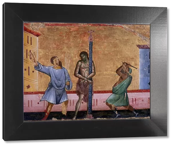 The Flagellation of Christ, c. 1280. Artist: Guido da Siena (active between 1260 and 1290)