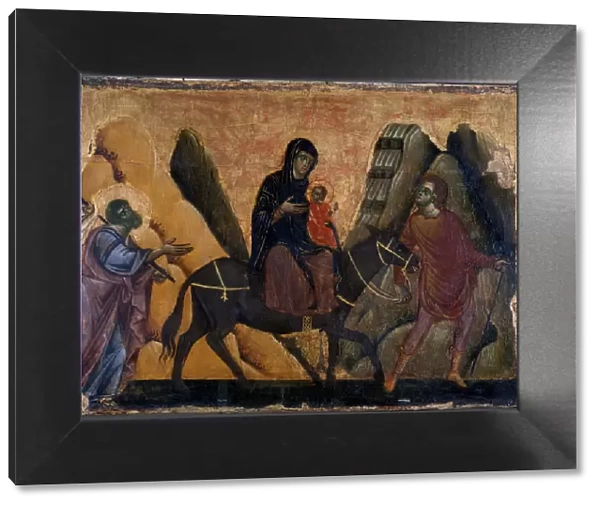 The Flight into Egypt, c. 1280. Artist: Guido da Siena (active between 1260 and 1290)