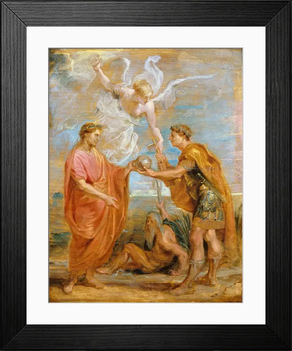 Framed Print : Constantius appoints Constantine as his successor, 1622. Artist: Rubens, Pieter Paul (1577-1640) Framed Print : Constantius appoints Constantine as his successor, 1622. Artist: Rubens, Pieter Paul (1577-1640)