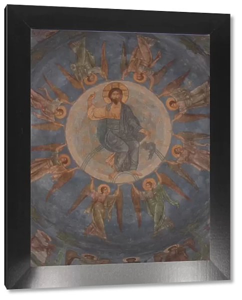 The Ascension of Christ, 12th century. Artist: Ancient Russian frescos