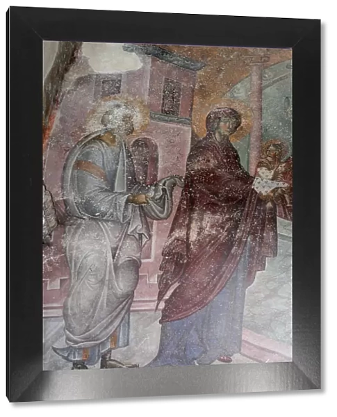 Madonna with Joseph, c. 1260-1270. Artist: Anonymous