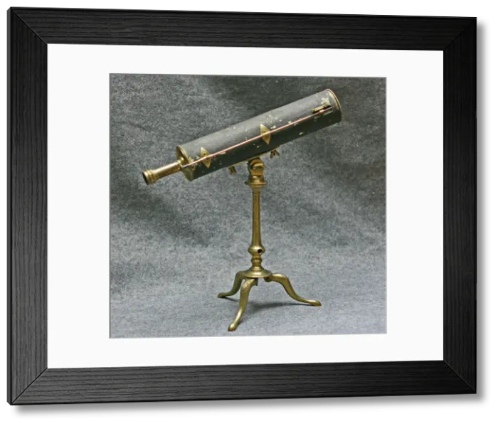 Framed Print : The Gregorian telescope, 1736-1748. Artist: Paris, Claude (1703-1763) Framed Print : The Gregorian telescope, 1736-1748. Artist: Paris, Claude (1703-1763)