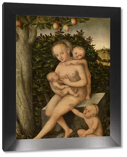Charity, ca 1537. Artist: Cranach, Lucas, the Elder (1472-1553)