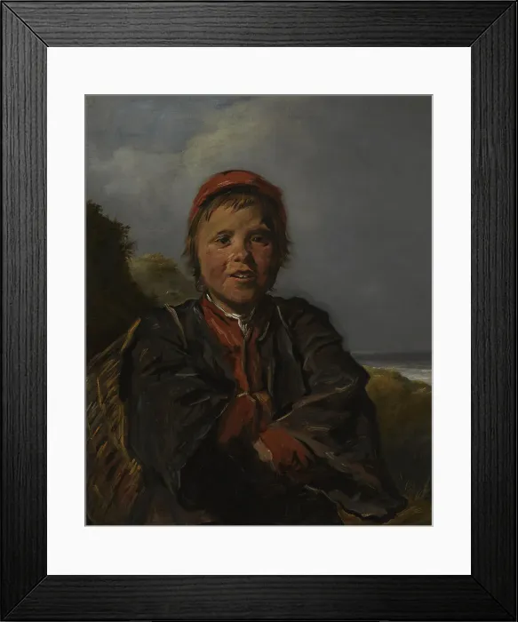 Framed Print : The Fisher Boy, 1630-1633. Artist: Hals, Frans I (1581-1666) Framed Print : The Fisher Boy, 1630-1633. Artist: Hals, Frans I (1581-1666)