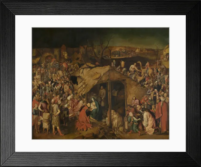 Framed Print : The Adoration of the Magi, First third of 17th cen Artist: Brueghel, Pieter, the Younger (1564-1638) Framed Print : The Adoration of the Magi, First third of 17th cen Artist: Brueghel, Pieter, the Younger (1564-1638)