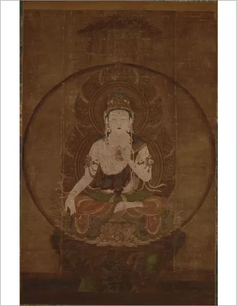 The Bodhisattva Akasagarbha (Kokuzo Bosatsu), 12th century. Artist: Anonymous