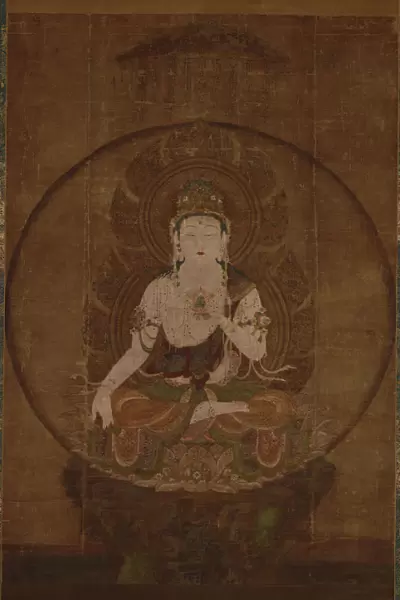 The Bodhisattva Akasagarbha (Kokuzo Bosatsu), 12th century. Artist: Anonymous