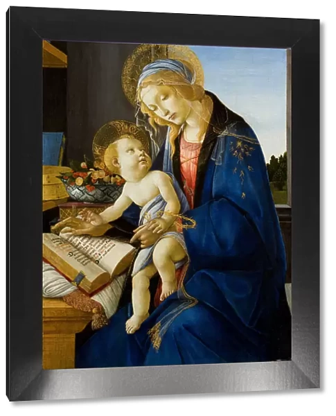 Madonna of the Book (Madonna del Libro), 1480. Artist: Botticelli, Sandro (1445-1510)