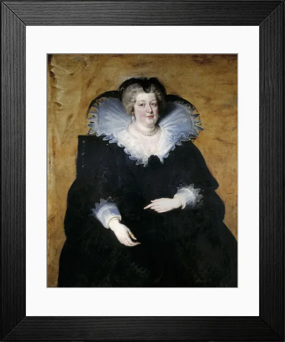 Framed Print : Portrait of Marie de Medici (1575-1642), 1622. Artist: Rubens, Pieter Paul (1577-1640) Framed Print : Portrait of Marie de Medici (1575-1642), 1622. Artist: Rubens, Pieter Paul (1577-1640)
