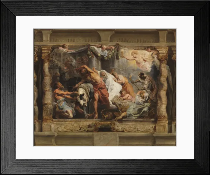 Framed Print : The Triumph of the Eucharist over Idolatry, 1625-1626. Artist: Rubens, Pieter Paul (1577-1640) Framed Print : The Triumph of the Eucharist over Idolatry, 1625-1626. Artist: Rubens, Pieter Paul (1577-1640)