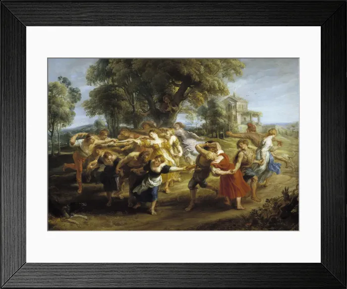 Framed Print : Peasant Dance, 1630-1635. Artist: Rubens, Pieter Paul (1577-1640) Framed Print : Peasant Dance, 1630-1635. Artist: Rubens, Pieter Paul (1577-1640)