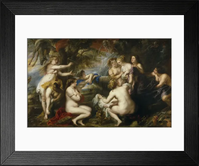 Framed Print : Diana and Callisto, 1638-1640. Artist: Rubens, Pieter Paul (1577-1640) Framed Print : Diana and Callisto, 1638-1640. Artist: Rubens, Pieter Paul (1577-1640)