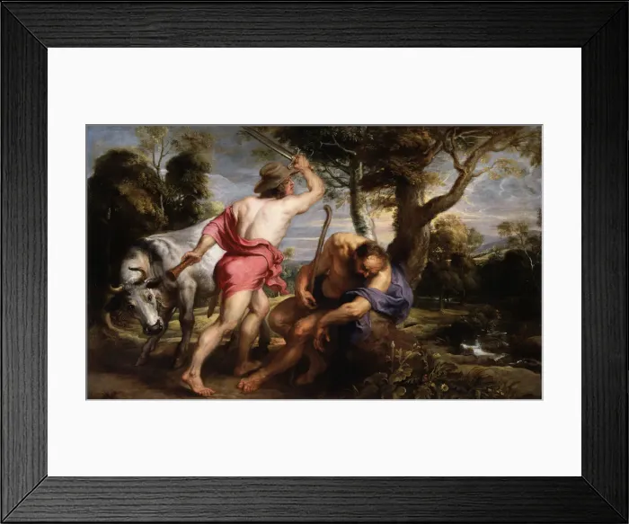 Framed Print : Mercury and Argus, 1636-1638. Artist: Rubens, Pieter Paul (1577-1640) Framed Print : Mercury and Argus, 1636-1638. Artist: Rubens, Pieter Paul (1577-1640)