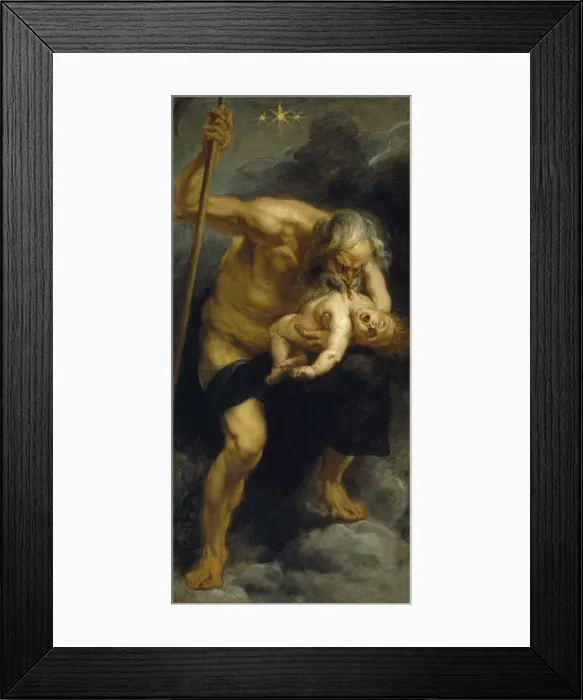 Framed Print : Saturn devouring his son, 1636-1638. Artist: Rubens, Pieter Paul (1577-1640) Framed Print : Saturn devouring his son, 1636-1638. Artist: Rubens, Pieter Paul (1577-1640)