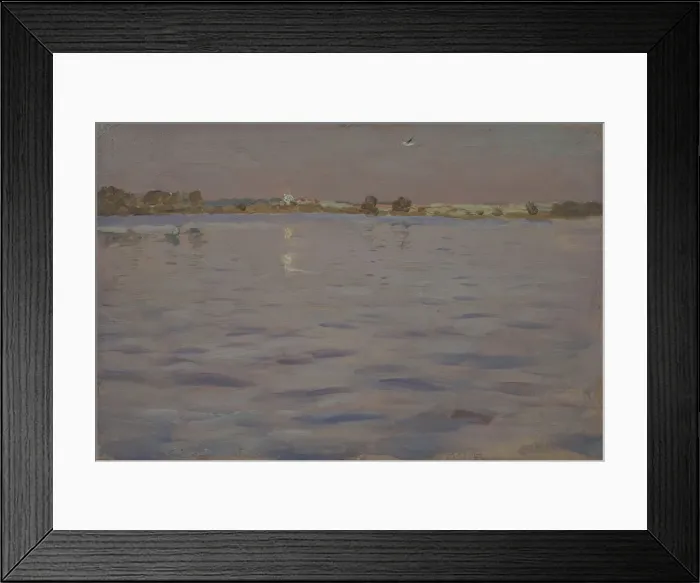 Framed Print : Last sunshines. A lake, 1898-1899. Artist: Levitan, Isaak Ilyich (1860-1900) Framed Print : Last sunshines. A lake, 1898-1899. Artist: Levitan, Isaak Ilyich (1860-1900)
