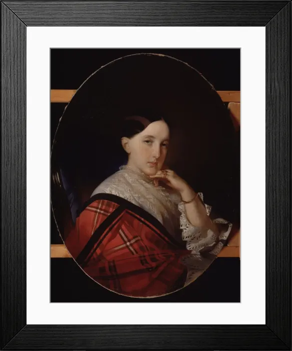 Framed Print : Portrait of Grand Duchess Maria Alexandrovna (1824-1880), future Empress of Russia. Artist: Makarov, Ivan Kosmich (1822-1897) Framed Print : Portrait of Grand Duchess Maria Alexandrovna (1824-1880), future Empress of Russia. Artist: Makarov, Ivan Kosmich (1822-1897)