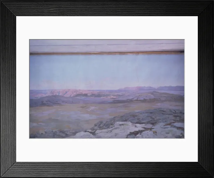Framed Print : A Fjord in Norway. Artist: Borisov, Alexander Alexeyevich (1866-1934) Framed Print : A Fjord in Norway. Artist: Borisov, Alexander Alexeyevich (1866-1934)