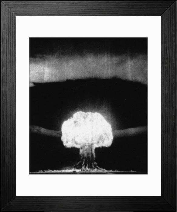 Framed Print : The RDS-6s device, the first Soviet test of a thermonuclear weapon (called Joe 4) on August 12, 1953 Artist: Anonymous Framed Print : The RDS-6s device, the first Soviet test of a thermonuclear weapon (called Joe 4) on August 12, 1953 Artist: Anonymous