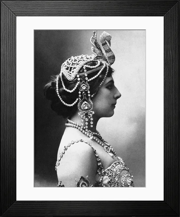 Framed Print : Mata Hari Artist: Anonymous Framed Print : Mata Hari Artist: Anonymous