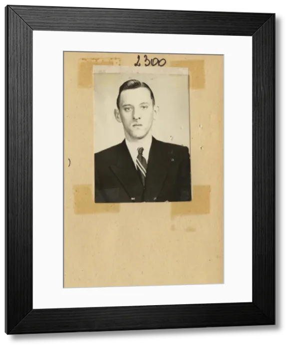 Framed Print : Karl Josef Silberbauer Artist: Anonymous Framed Print : Karl Josef Silberbauer Artist: Anonymous