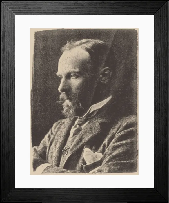 Framed Print : Portrait of John William Waterhouse Artist: H. S. Mendelssohn Studio Framed Print : Portrait of John William Waterhouse Artist: H. S. Mendelssohn Studio