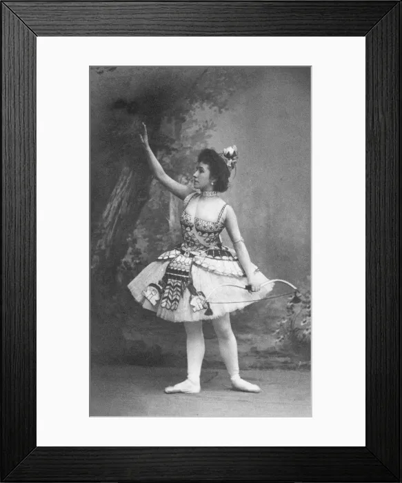 Framed Print : Matilda Kschessinska as Princess Aspicia in the ballet The Pharaohs Daughter Artist: Anonymous Framed Print : Matilda Kschessinska as Princess Aspicia in the ballet The Pharaohs Daughter Artist: Anonymous