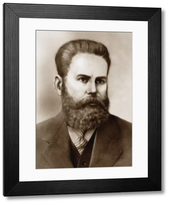 Framed Print : Nikolay Nikolayevich Benardos (1842-1905) Artist: Anonymous Framed Print : Nikolay Nikolayevich Benardos (1842-1905) Artist: Anonymous