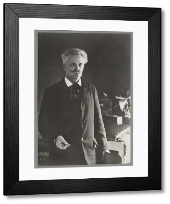 Framed Print : August Strindberg Artist: Anderson, Herman (active Early 20th cen. ) Framed Print : August Strindberg Artist: Anderson, Herman (active Early 20th cen. )