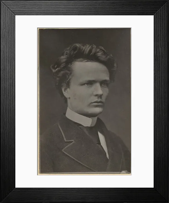 Framed Print : August Strindberg Artist: Roesler, August Josef Robert (1837-1896) Framed Print : August Strindberg Artist: Roesler, August Josef Robert (1837-1896)