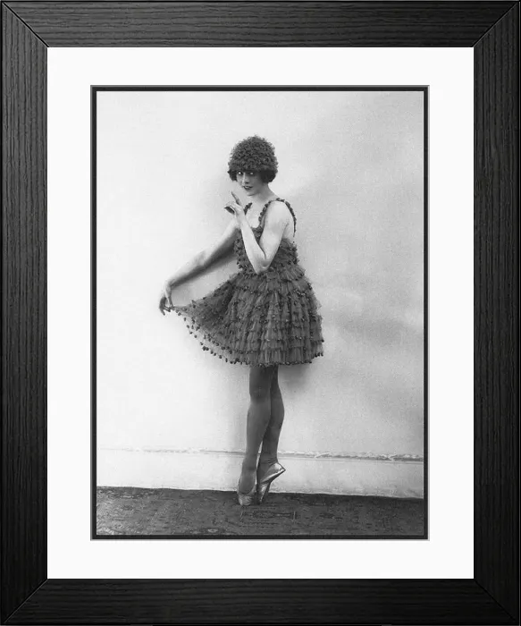 Framed Print : Ninette de Valois Artist: Anonymous Framed Print : Ninette de Valois Artist: Anonymous