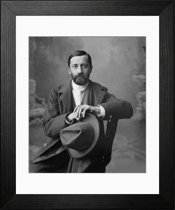 Framed Print : Portrait of Dmitry Merezhkovsky Artist: Dmitriev, Maxim Petrovich (1858-1948) Framed Print : Portrait of Dmitry Merezhkovsky Artist: Dmitriev, Maxim Petrovich (1858-1948)