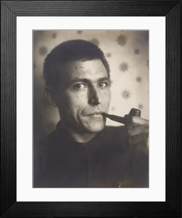 Framed Print : Self-Portrait Artist: Klutsis, Gustav (1895-1938)