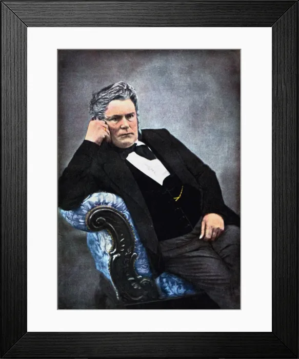 Framed Print : Immanuel Nobel (1801-1872), the younger Artist: Anonymous Framed Print : Immanuel Nobel (1801-1872), the younger Artist: Anonymous