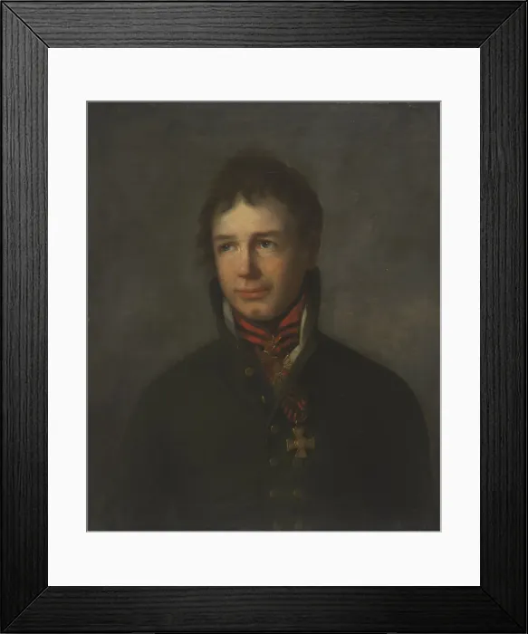 Framed Print : Portrait of the admiral and explorer Ivan Krusenstern (Adam Johann Ritter von Krusenstern) (1770-184 Artist: Giraud, Pierre Francois Eugene (1806-1881) Framed Print : Portrait of the admiral and explorer Ivan Krusenstern (Adam Johann Ritter von Krusenstern) (1770-184 Artist: Giraud, Pierre Francois Eugene (1806-1881)