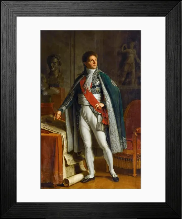Framed Print : Louis Alexandre Berthier, Prince de Wagram, Duc de Valangin, Prince of Neuchatel (1753-1815), Marsha Artist: Pajou, Jacques Augustin Catherine (1766-1828) Framed Print : Louis Alexandre Berthier, Prince de Wagram, Duc de Valangin, Prince of Neuchatel (1753-1815), Marsha Artist: Pajou, Jacques Augustin Catherine (1766-1828)