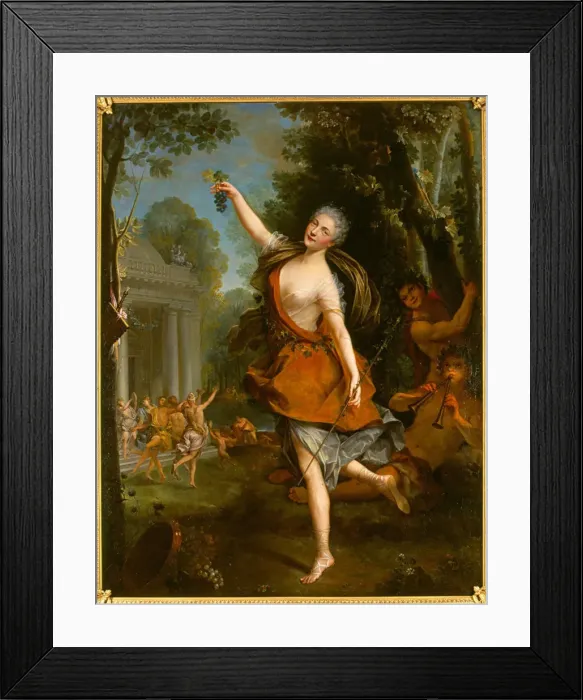 Framed Print : Francoise Prevost as Philomele in the opera by Louis Lacoste. Artist: Raoux, Jean (1677-1734) Framed Print : Francoise Prevost as Philomele in the opera by Louis Lacoste. Artist: Raoux, Jean (1677-1734)