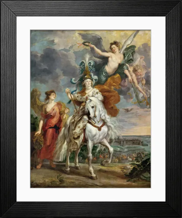 Framed Print : The Victory at Julich (The Marie de Medici Cycle). Artist: Rubens, Pieter Paul (1577-1640) Framed Print : The Victory at Julich (The Marie de Medici Cycle). Artist: Rubens, Pieter Paul (1577-1640)