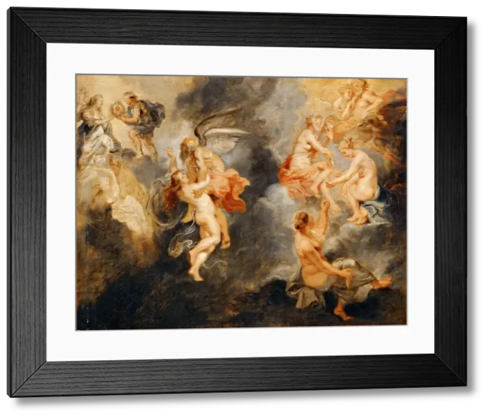 Framed Print : The Triumph of Truth (The Marie de Medici Cycle). Artist: Rubens, Pieter Paul (1577-1640) Framed Print : The Triumph of Truth (The Marie de Medici Cycle). Artist: Rubens, Pieter Paul (1577-1640)