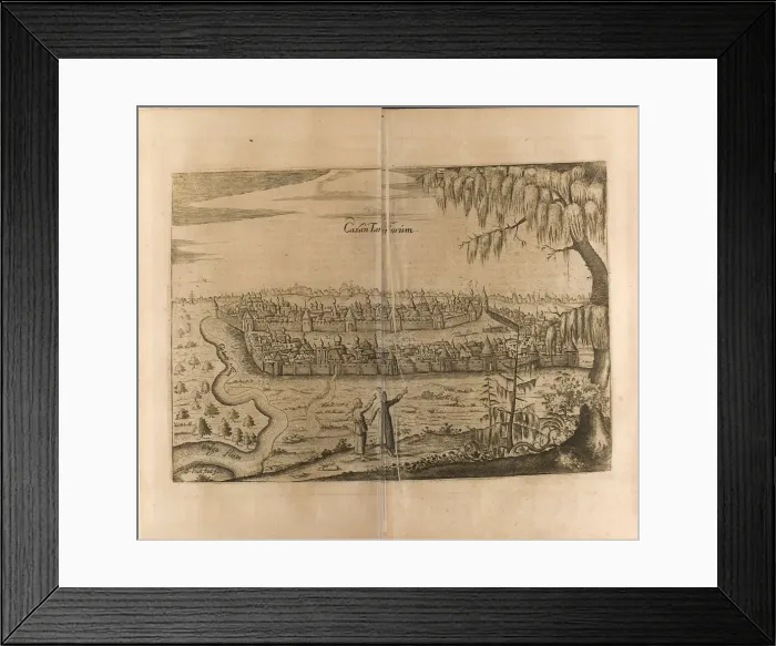 Framed Print : Kazan (Illustration from Travels to the Great Duke of Muscovy and the King of Persia by Adam Olear Artist: Rothgiesser, Christian Lorenzen (?-1659) Framed Print : Kazan (Illustration from Travels to the Great Duke of Muscovy and the King of Persia by Adam Olear Artist: Rothgiesser, Christian Lorenzen (?-1659)