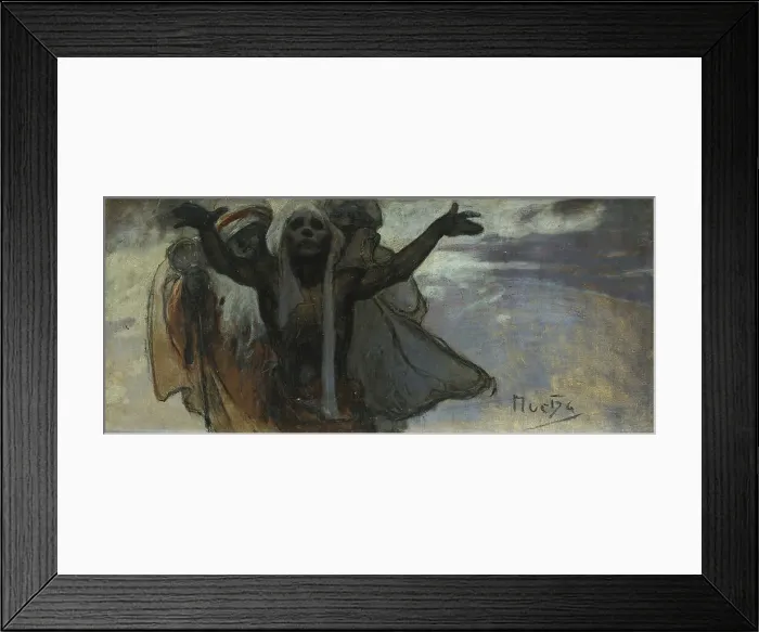 Framed Print : Study for the Slav Epic. Artist: Mucha, Alfons Marie (1860-1939) Framed Print : Study for the Slav Epic. Artist: Mucha, Alfons Marie (1860-1939)