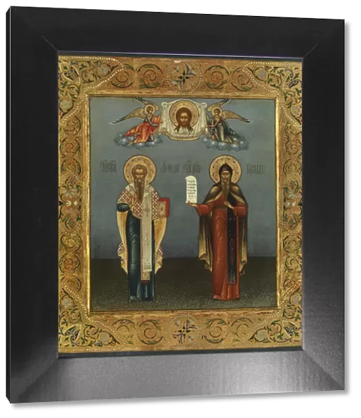 Saints Cyril and Methodius. Artist: Bogatenko (Bogatenkov), Yakov Alexeevich (1875-1941)