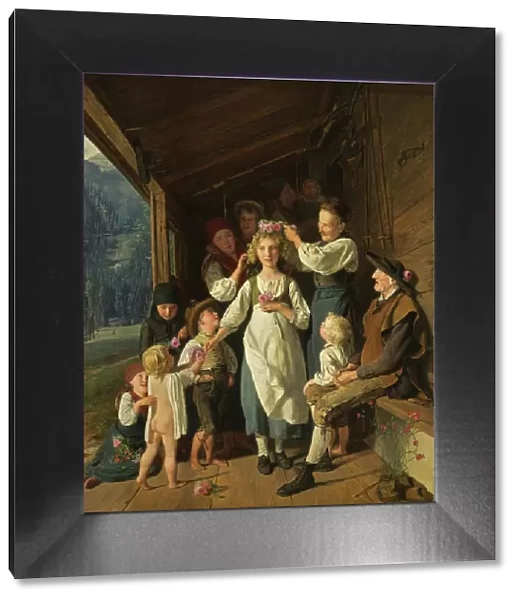 The Bridesmaid. Artist: Waldmuller, Ferdinand Georg (1793-1865)
