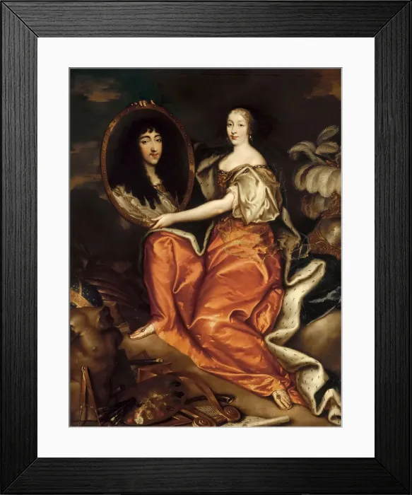 Framed Print : Henrietta of England, Duchess of Orleans (1644-1670). Artist: Mathieu, Antoine (ca. 1631-1673) Framed Print : Henrietta of England, Duchess of Orleans (1644-1670). Artist: Mathieu, Antoine (ca. 1631-1673)
