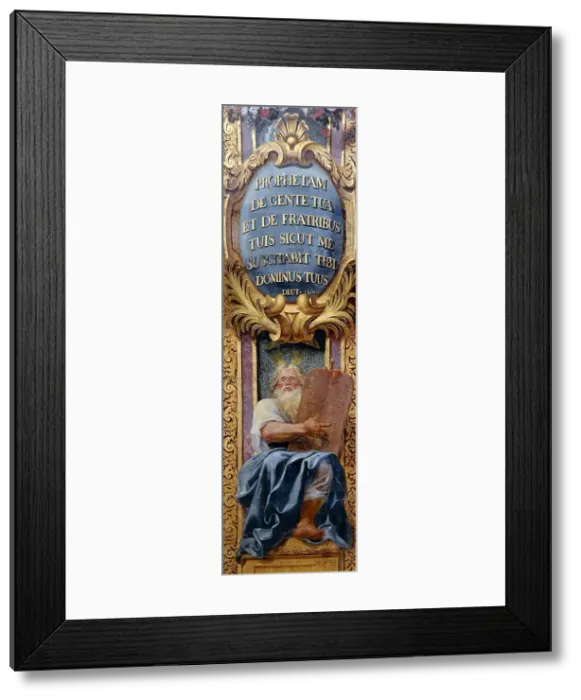 Framed Print : Moses. Artist: Coypel, Antoine (1661-1722) Framed Print : Moses. Artist: Coypel, Antoine (1661-1722)